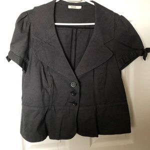 Short sleeve blazer